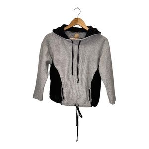 ZARA | Grey/Black TRAF ALUC Long Sleeve Hoodie | Size: S